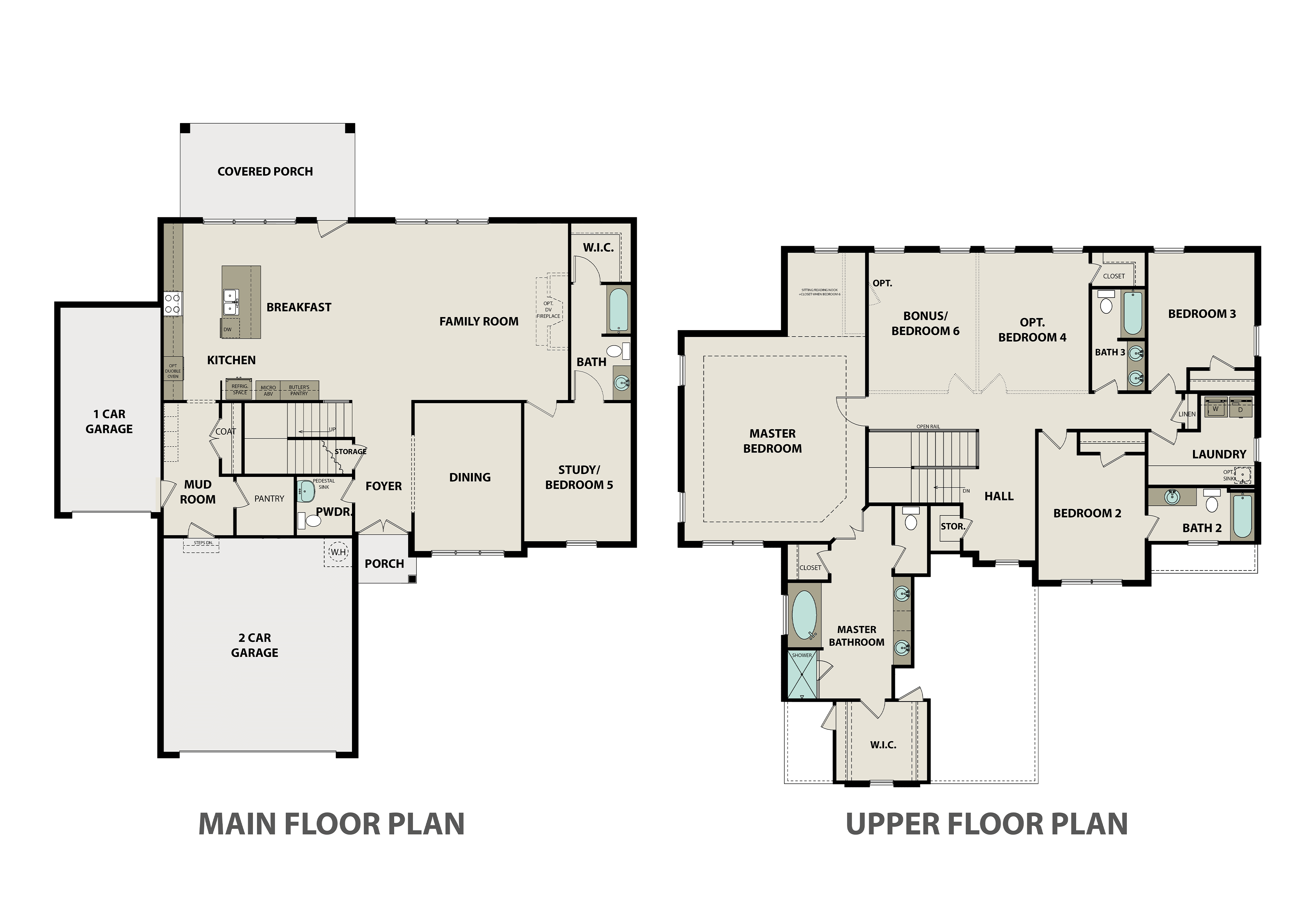 The Ashford Floor Plan Stunning New Homes by Davidson Homes.